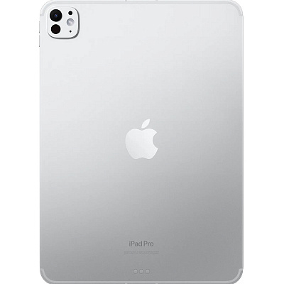 Планшет Apple iPad Pro (2024, M4) 13" Wi-Fi 256 ГБ серебристый